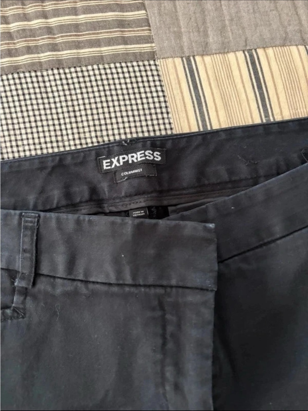 Express Men’s Black Chinos